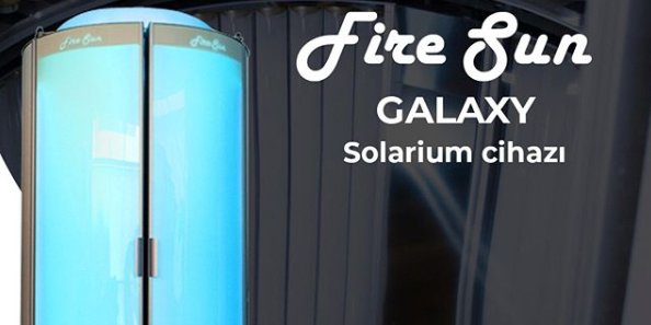 Fire Sun Galaxy solarium cihazları